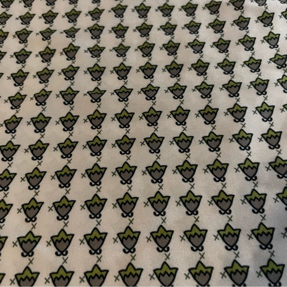 Anthropologie Garden of Eden Satin OGEE Chintzy Floral Boho Tapered Pants - Picture 6 of 6